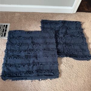 Navy Blue Throw Pillow covers